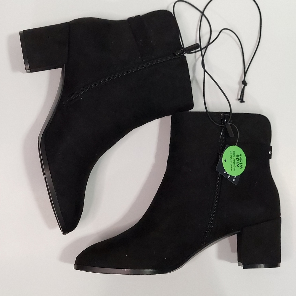 NWT East 5th Eastview Booties Block Heel Size 10W - Picture 6 of 6